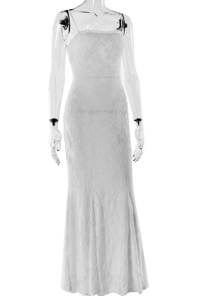Tied Allure – Backless Slim Dress
