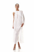 Claudie Shawl Sequin Maxi Dress