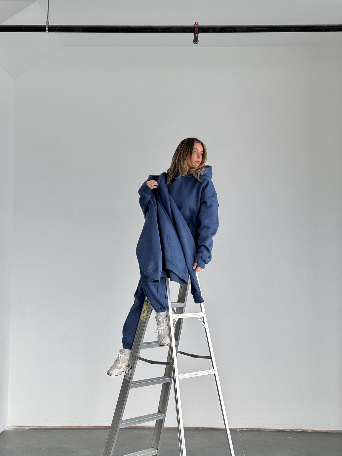 Heavyweight Pullover Hoodie ¡ª Denim (v3)