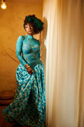 Abstract Art Formal Maxi Dress